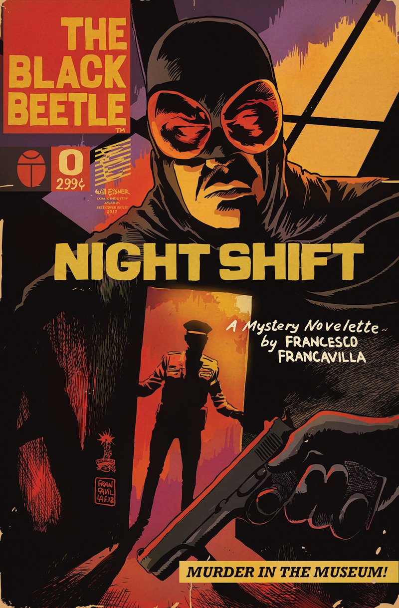Download Comic The Black Beetle: Night Shift Art