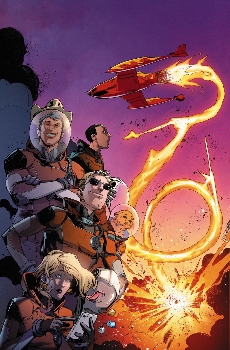 Download Comic The Green Team: Teen Trillionaires Art by TorinoGT