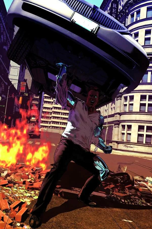 Comic the bionic man Image