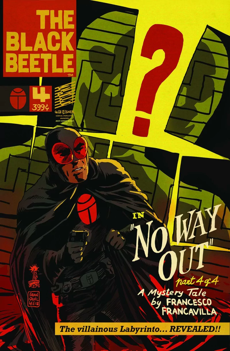 Comic the black beetle: no way out Image