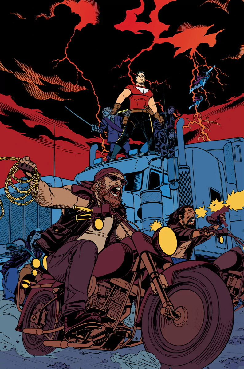 Comic tom strong and the planet of peril Image