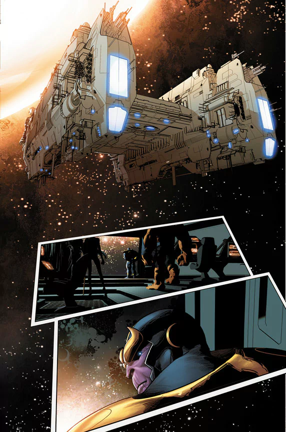 Comic new avengers Image