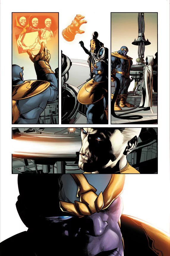 Comic new avengers Image