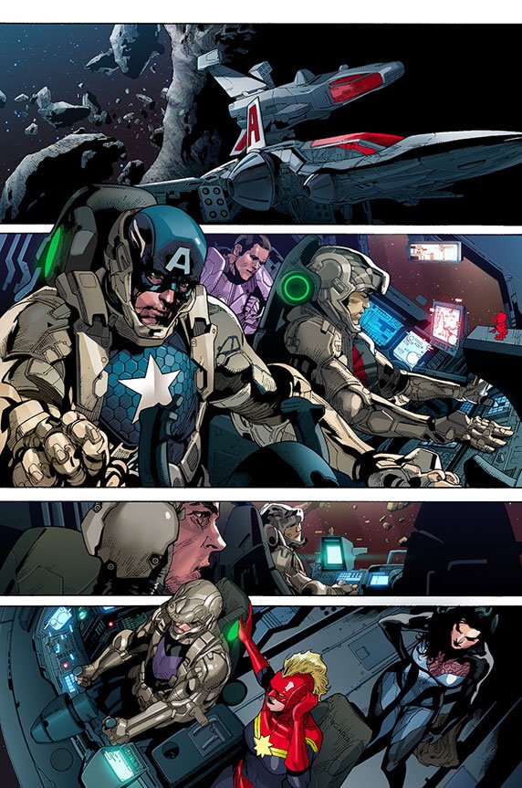 Download Comic Avengers Art by TorinoGT
