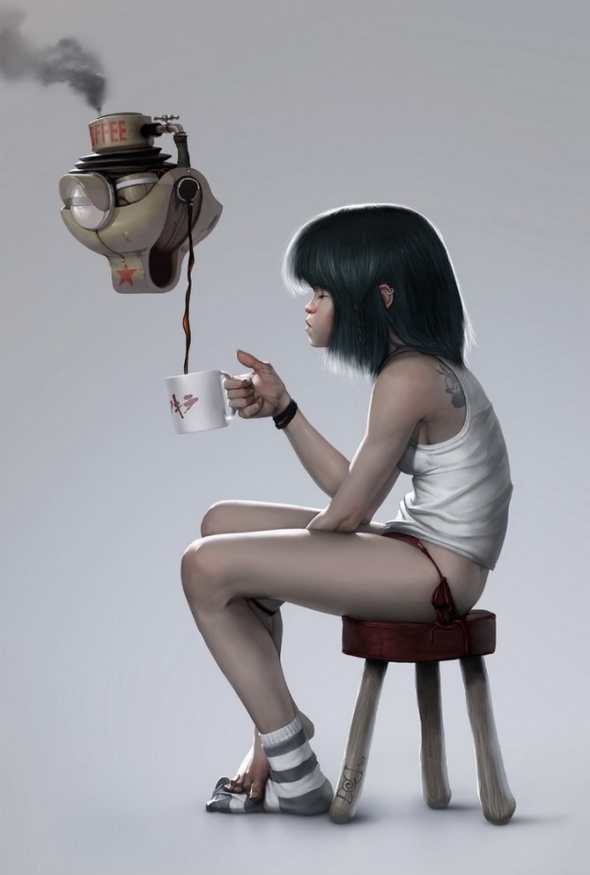 Coffee Robot by David Cabrera