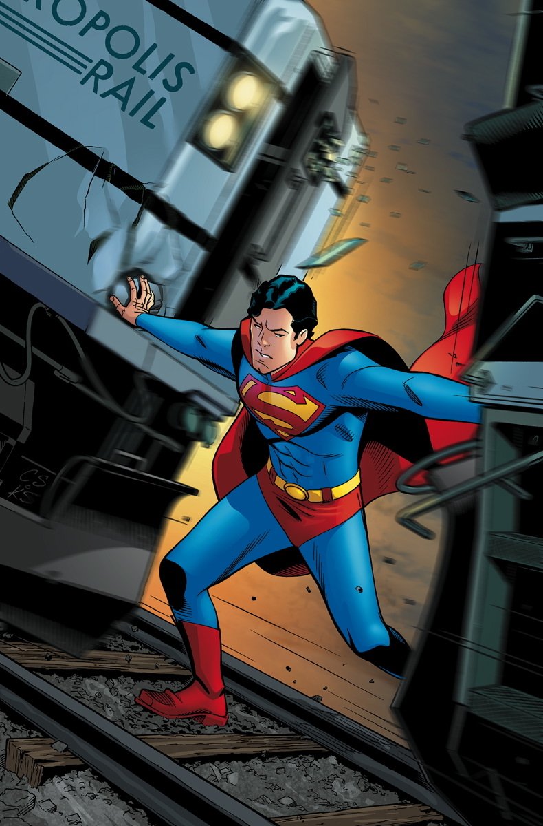 Download Comic Adventures Of Superman Art