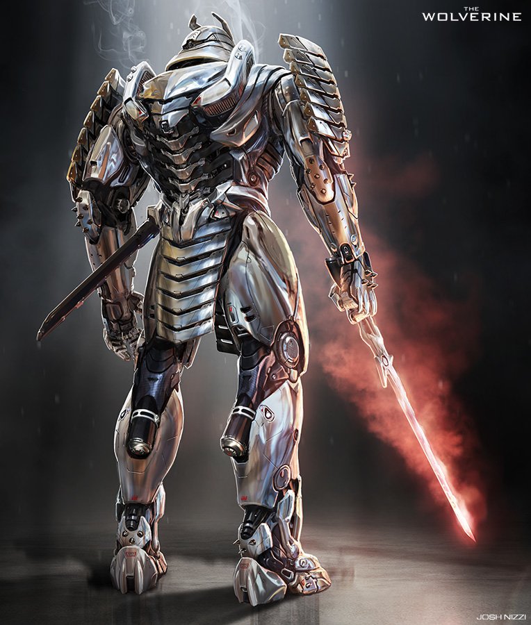 Download Comic Silver Samurai Art