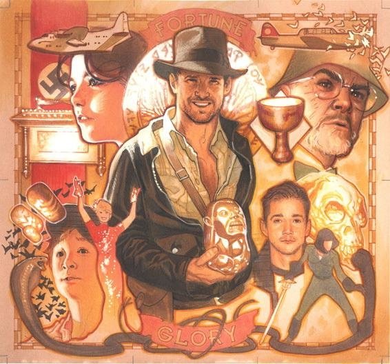 Download Comic Indiana Jones Art