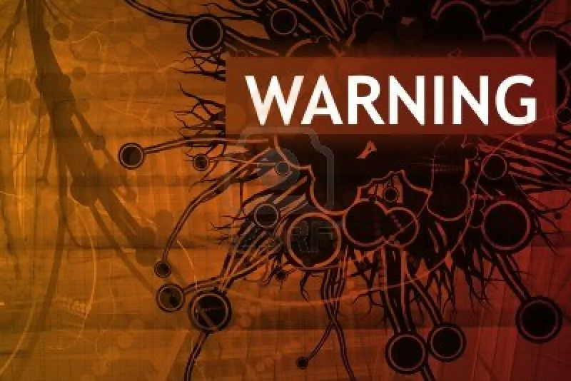 Abstract warning Image