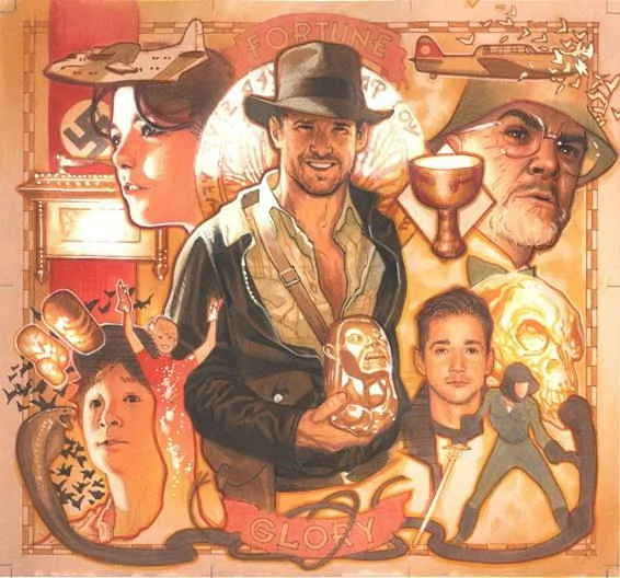Comic Indiana Jones Image