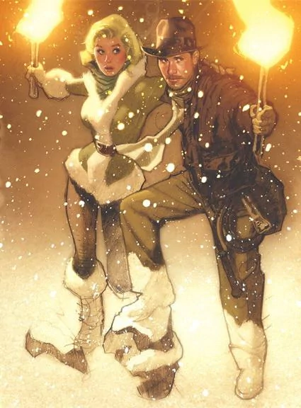 Comic Indiana Jones Image