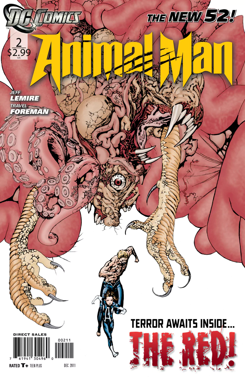 Comic Animal Man Image