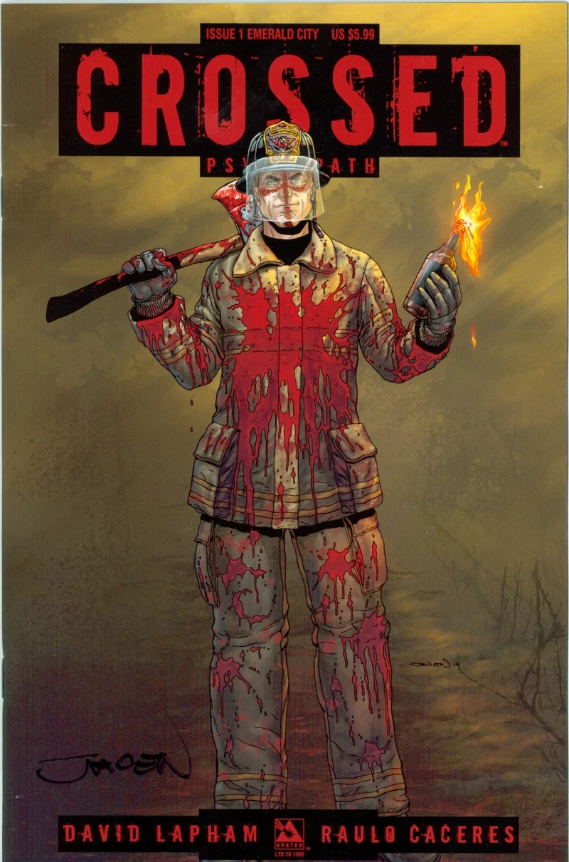 Comic crossed: psychopath Image