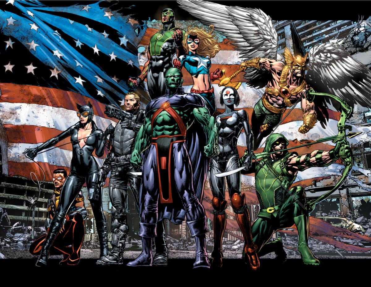 Justice League Art