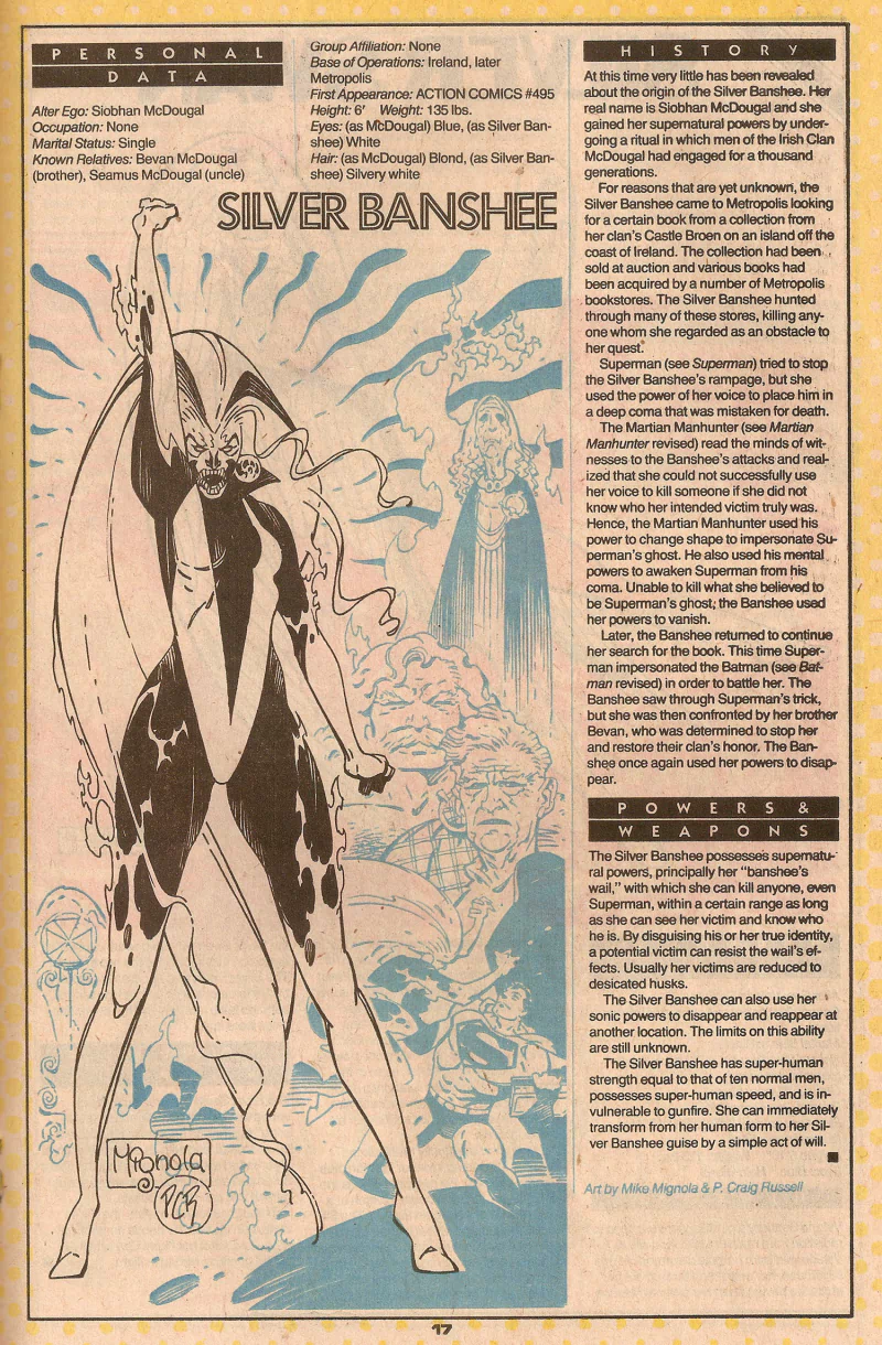 Comic Silver Banshee Image