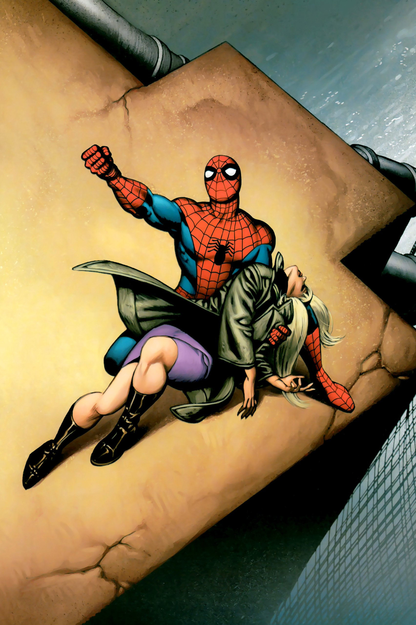 Download Comic Spider-man: Death Of The Stacys Art