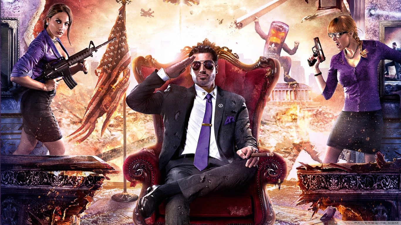 Download Video Game Saints Row IV Art