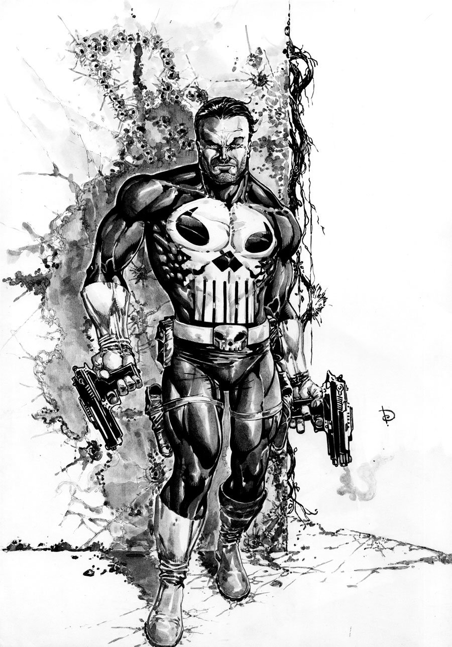 Download Comic Punisher Art