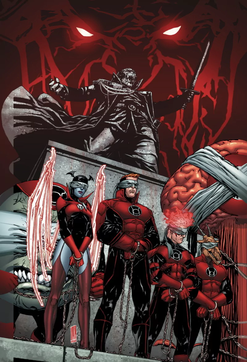 Comic Red Lantern Image