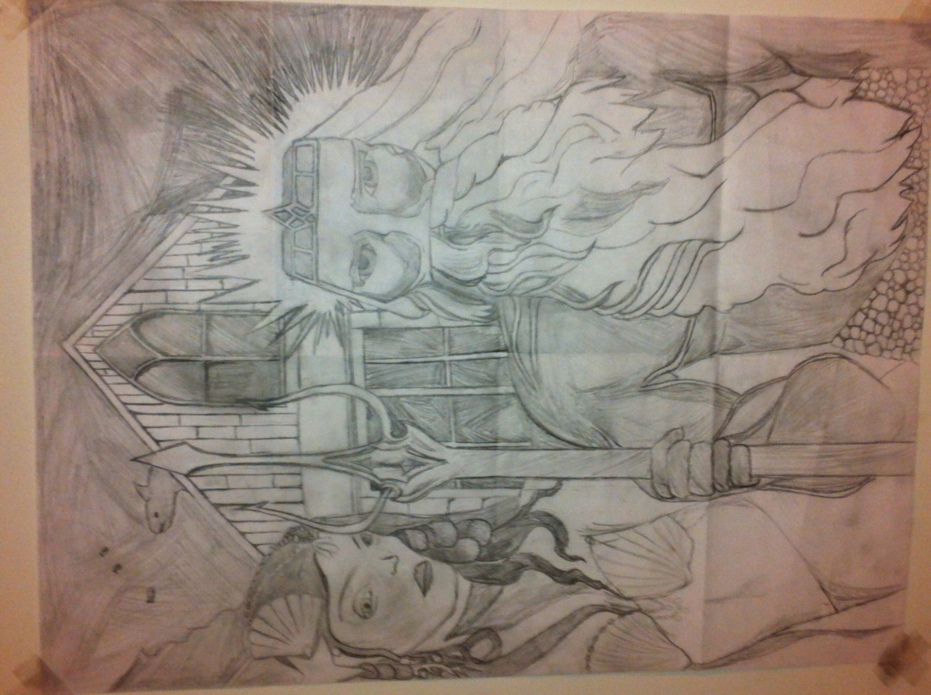 "Greek" gothic parody by FreeHander98