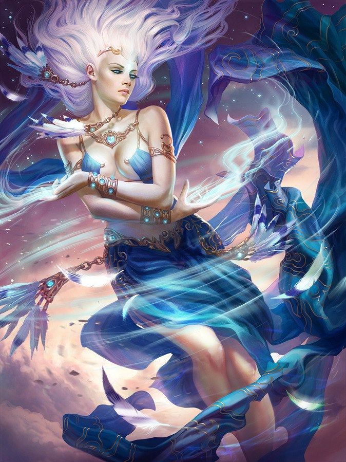 Fantasy Sorceress Art