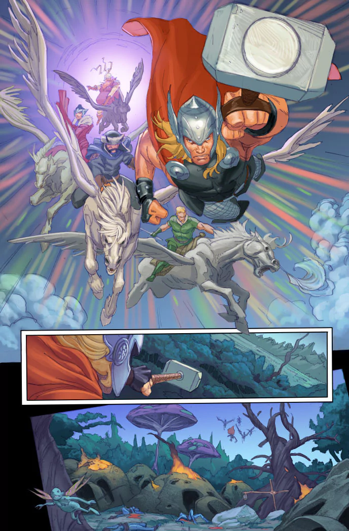 Comic Thor: God of Thunder Image