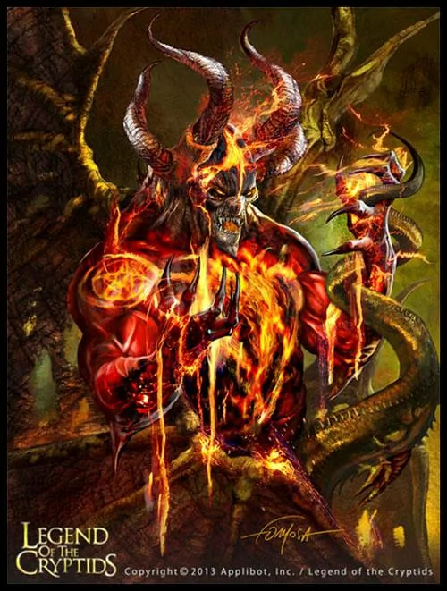 fantasy card game Legend Of The Cryptids Image