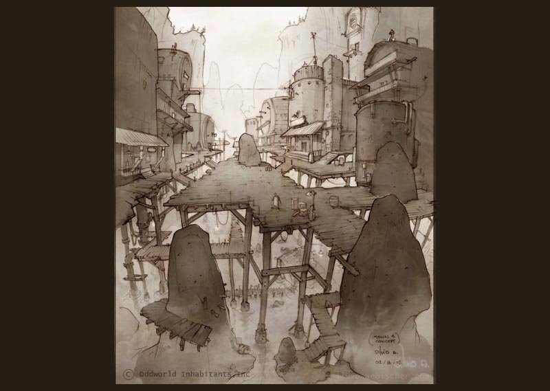 Download Sci Fi City Sci Fi City Urban Landscape Illustration Art