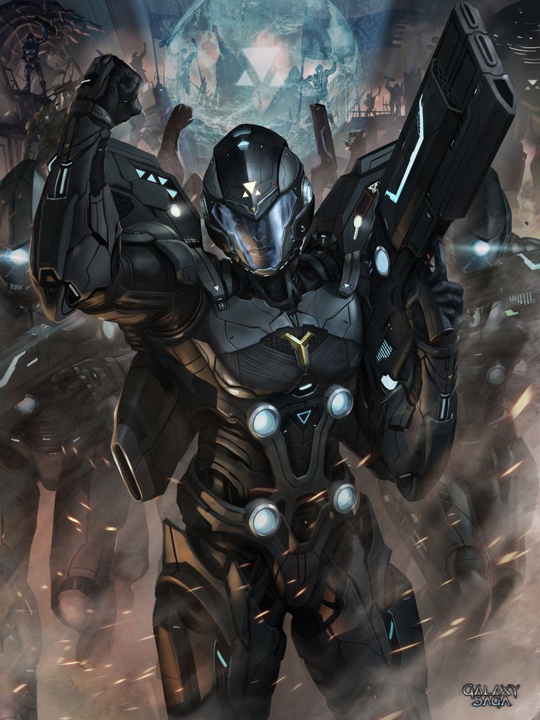 Download Sci Fi Card Game Art