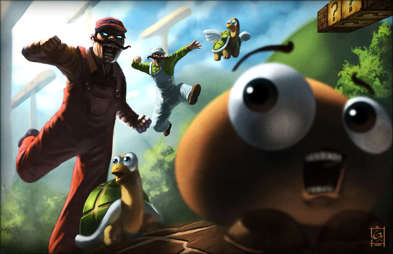 Goomba video game Mario Luigi Koopa Troopa Image