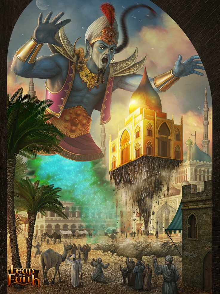 Download Fantasy Leap Of Faith Art