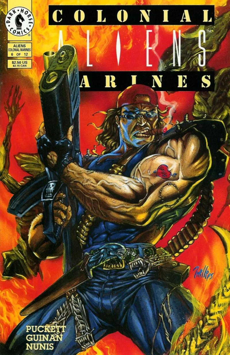 Comic Aliens: Colonial Marines Image