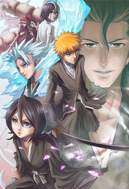 Anime Bleach Art by Nayuki