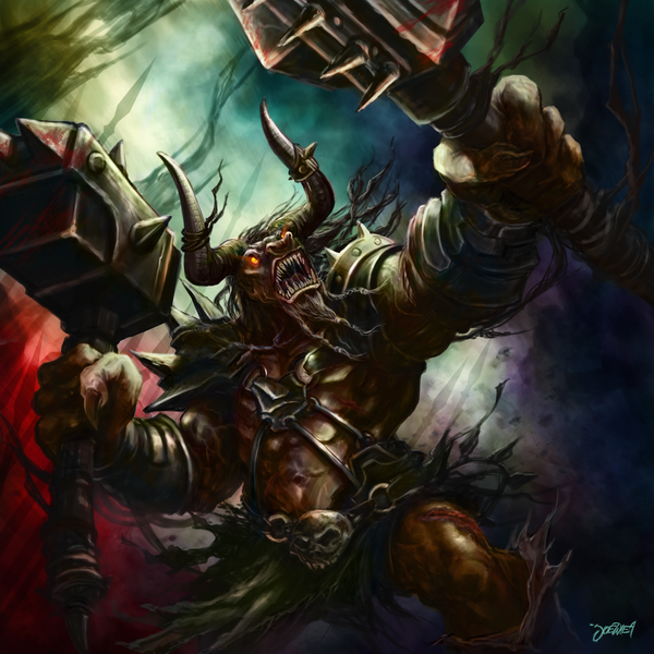 Fantasy Warrior Art by lozt Vampir3