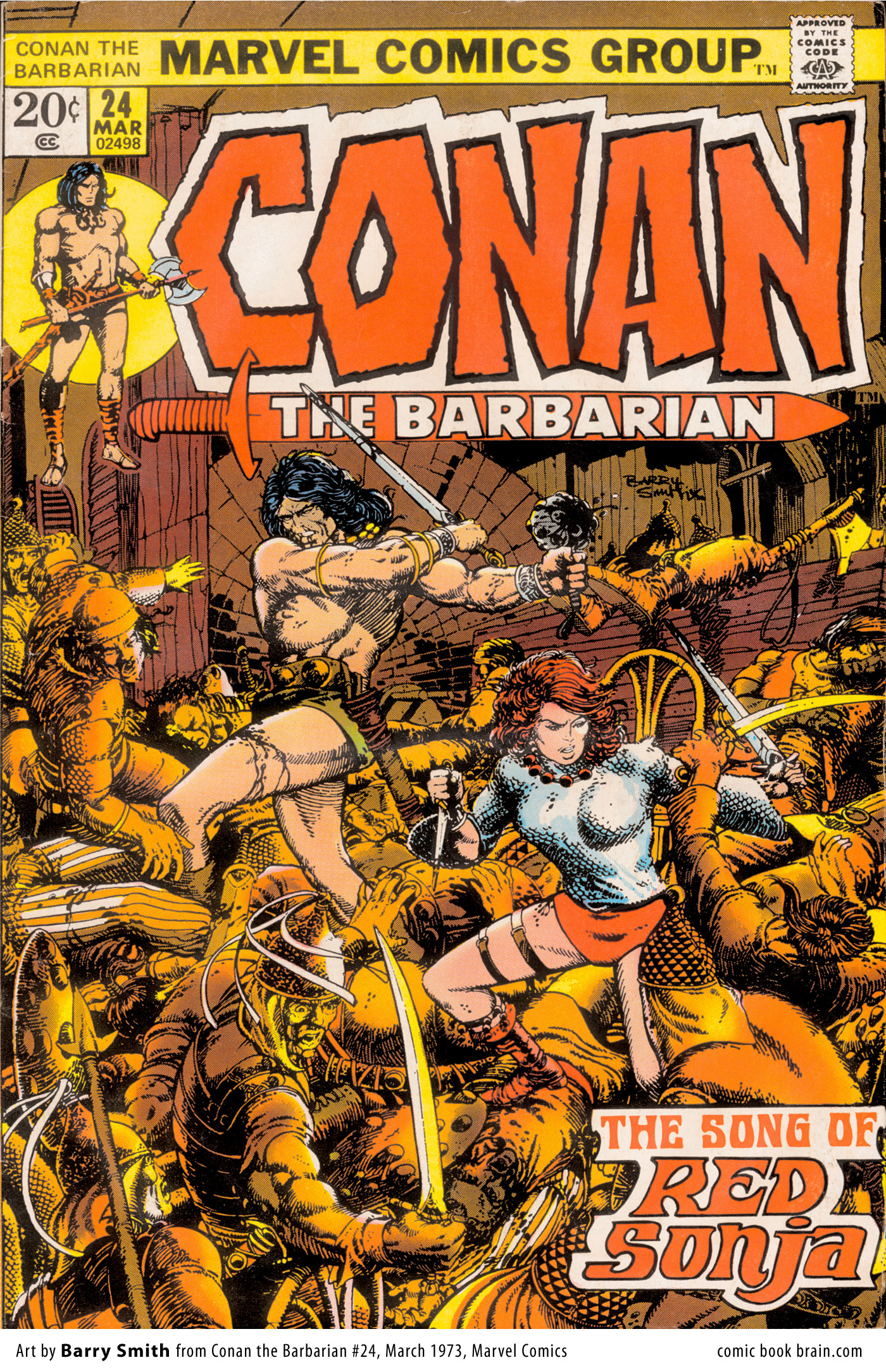 Comics Conan The Barbarian Art