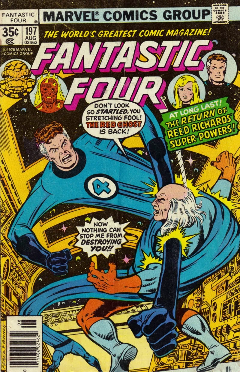 Comic Fantastic Four Image