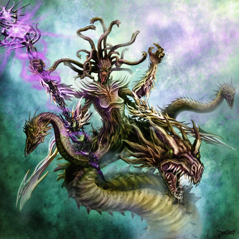 fantasy medusa hydra Image