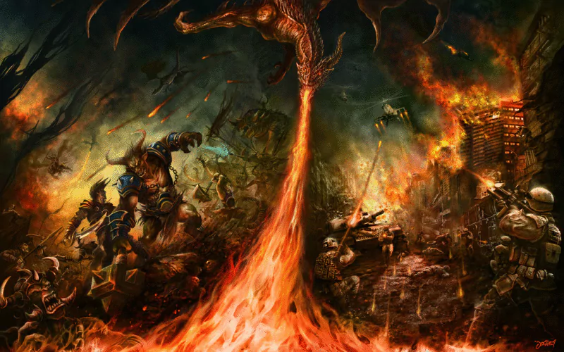 fantasy battle Image