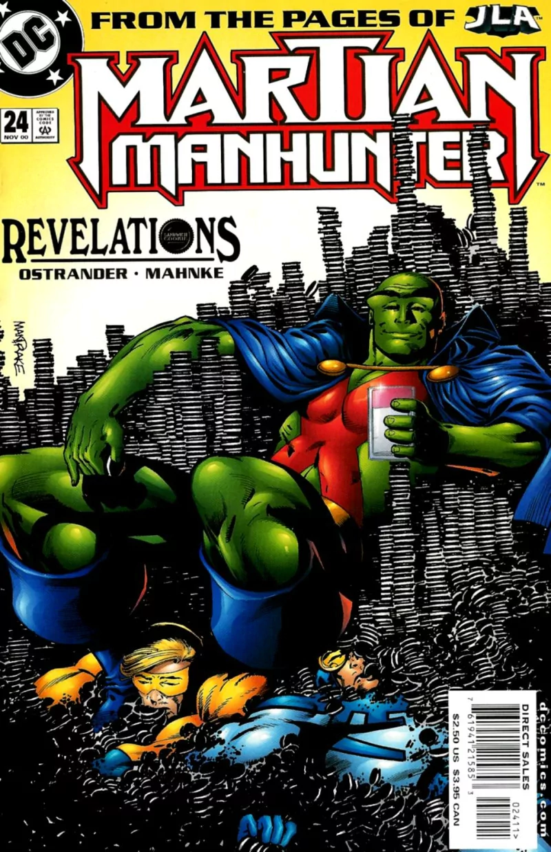 Comic Martian Manhunter Image