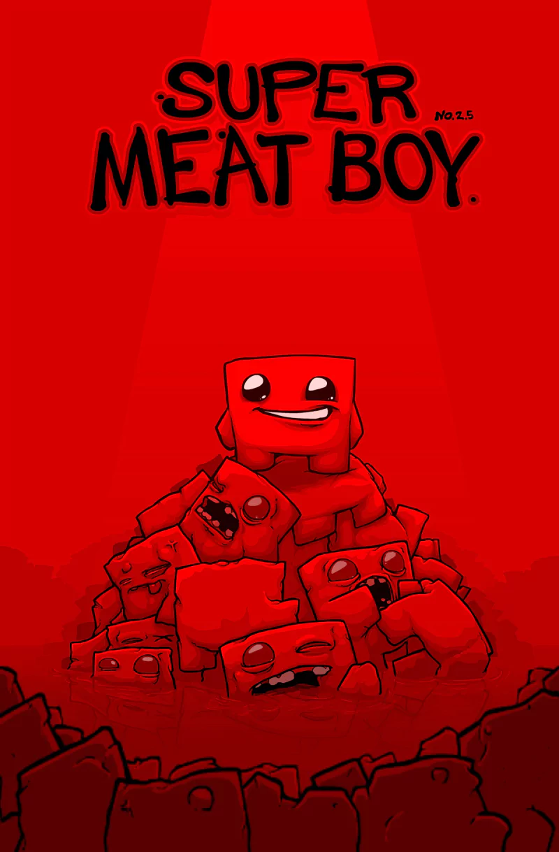 video game Super Meat Boy Image