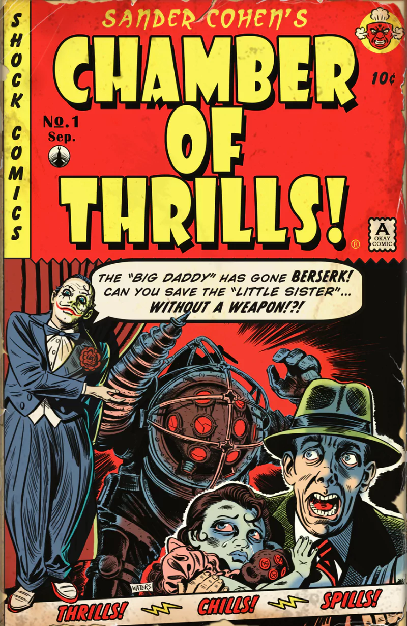 Comic chamber of thrills Image
