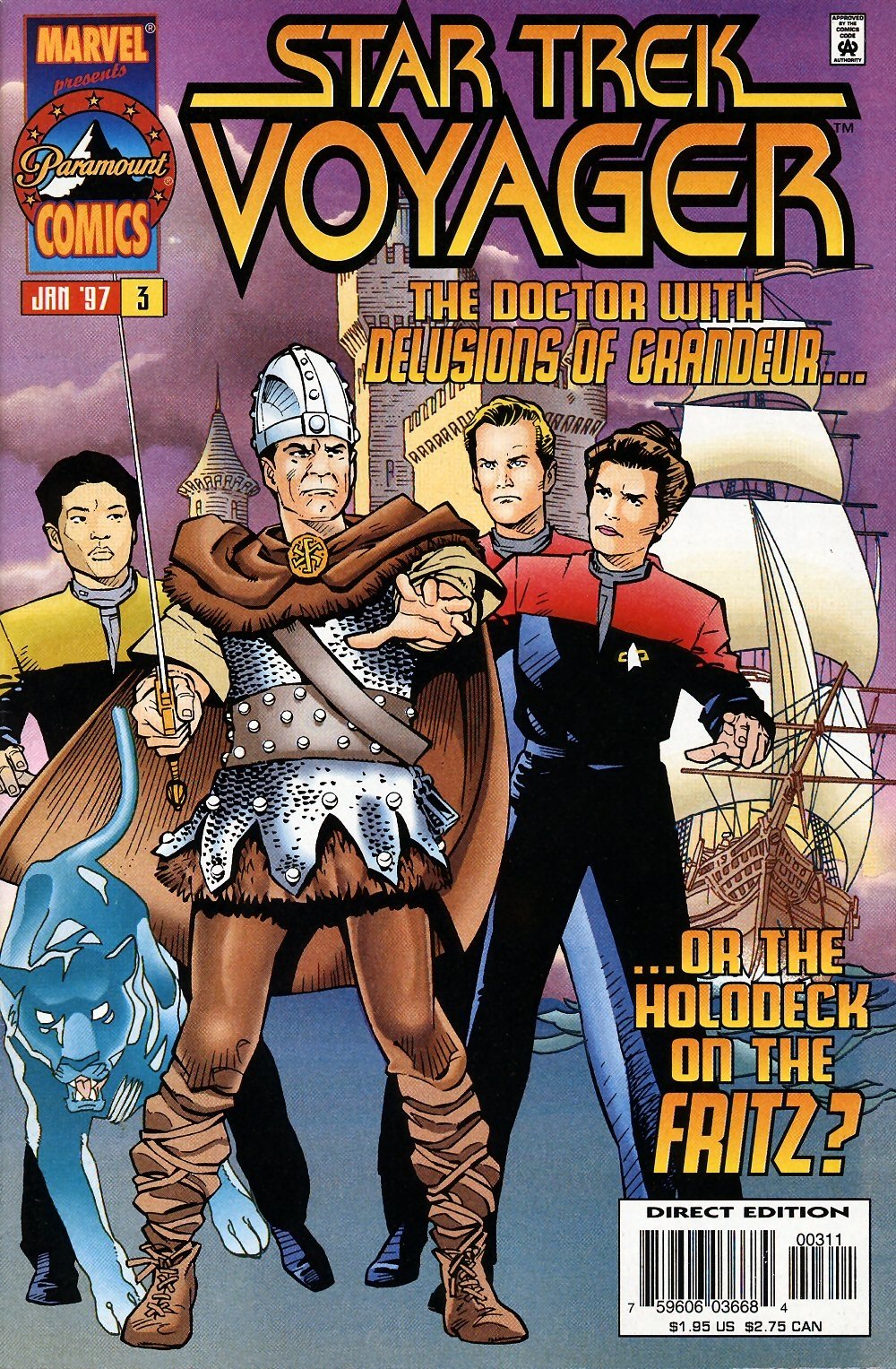 Download Comic Star Trek: Voyager Art