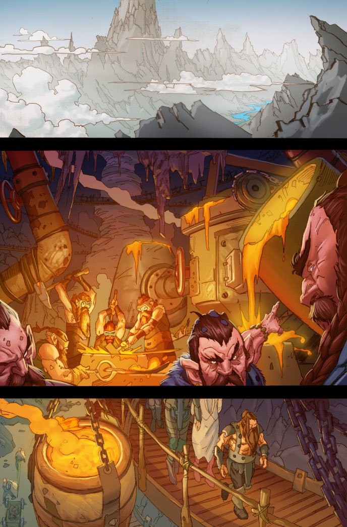 Download Comic Thor: God Of Thunder Art