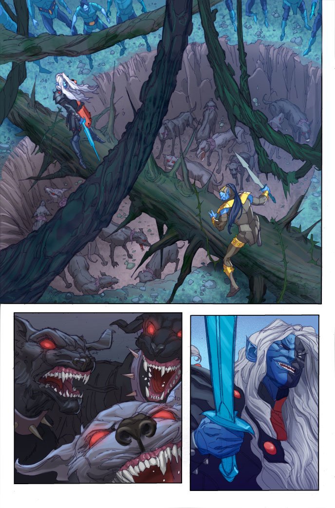 Download Comic Thor: God Of Thunder Art