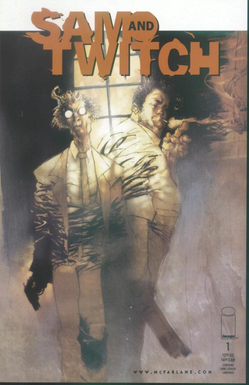 Comic Sam and Twitch Image