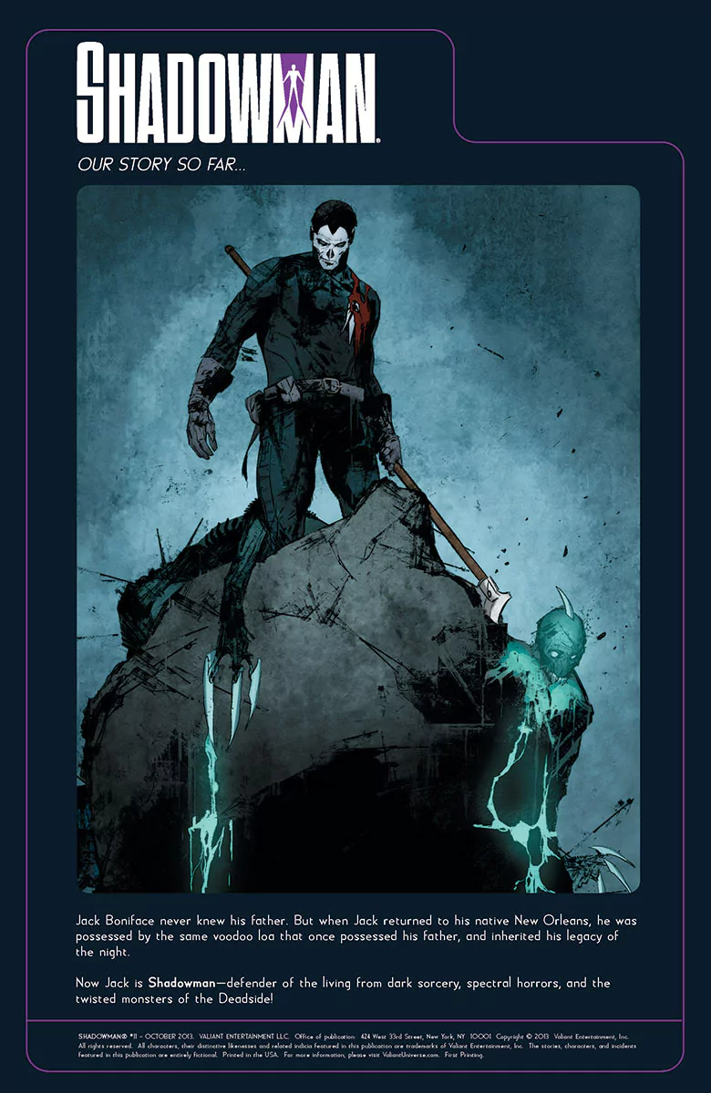 Comic Shadowman Image