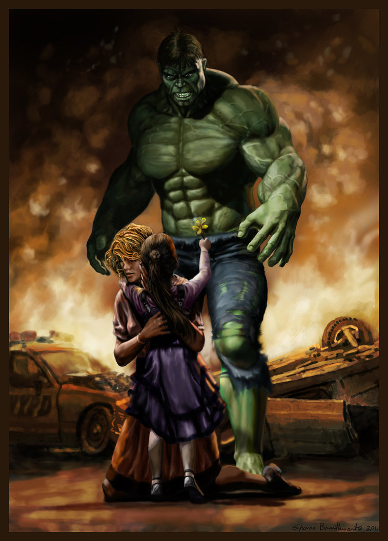 Hulk Art by SBaithwaite
