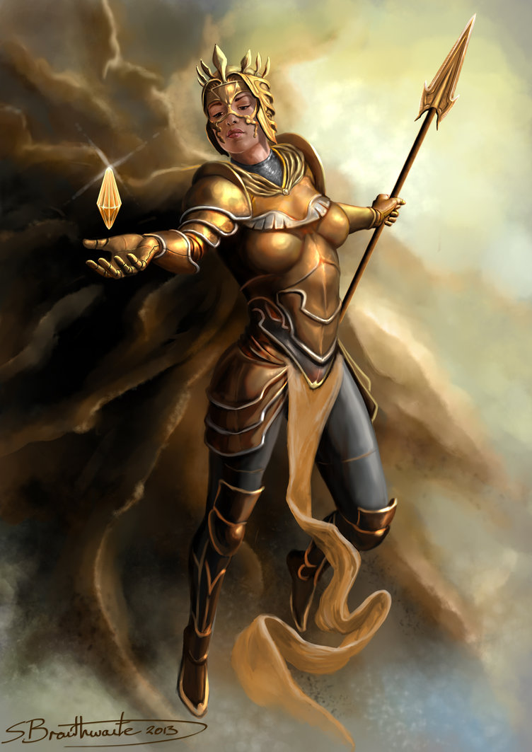 Fantasy Women Warrior Art by SBaithwaite