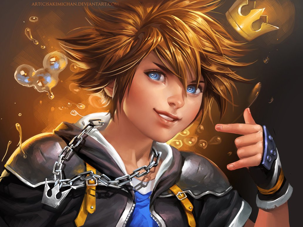 Download Fantasy Sora (Kingdom Hearts) Art