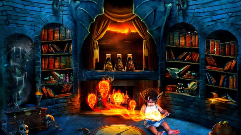  The Haunted Library